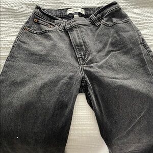 Abercrombie & Fitch High Rise Black Jeans